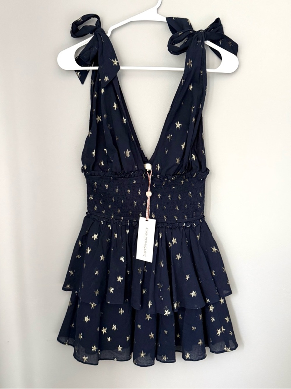 Soira Celestial Cotton Mini Dress - Picture 3 of 10